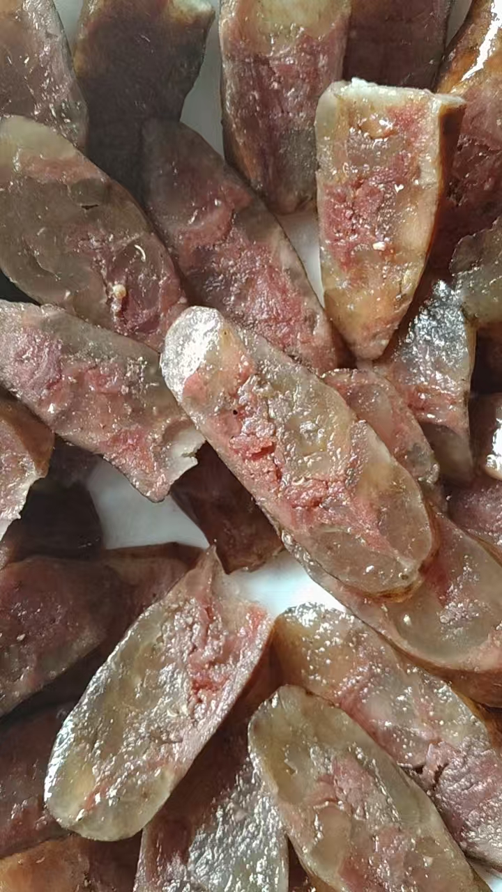 湘西散养土猪肉制成的美味香肠