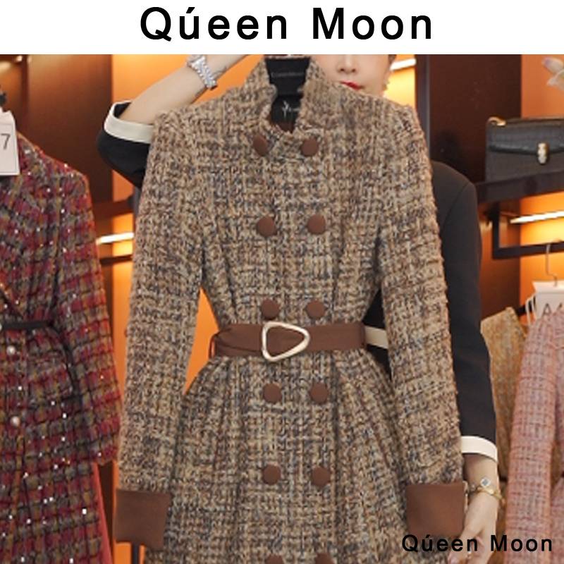 编码A98【QúeenMoon】经典轻奢百搭小香风羽绒服外套女 (定制女装)