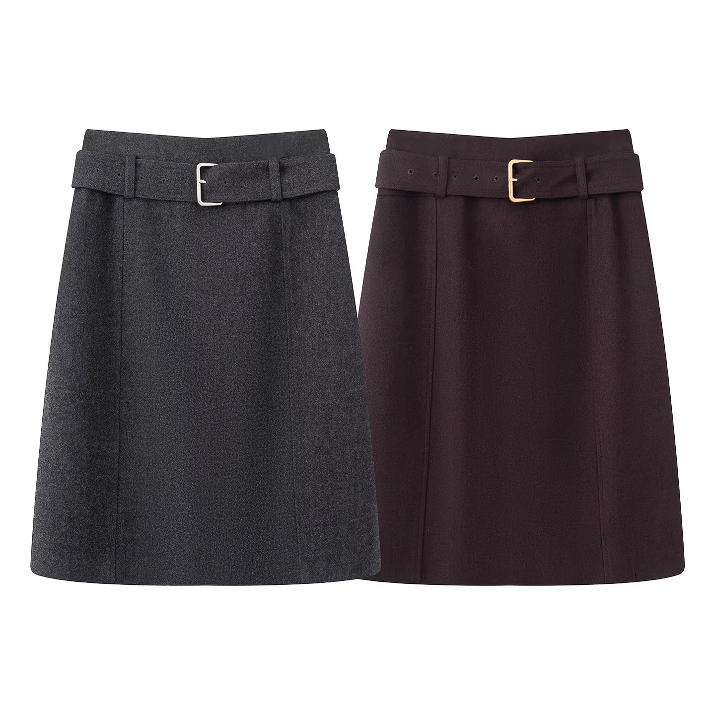 1208{迪}2025秋冬女装高腰A字潮牌拍照新款消费券用券好物半身裙