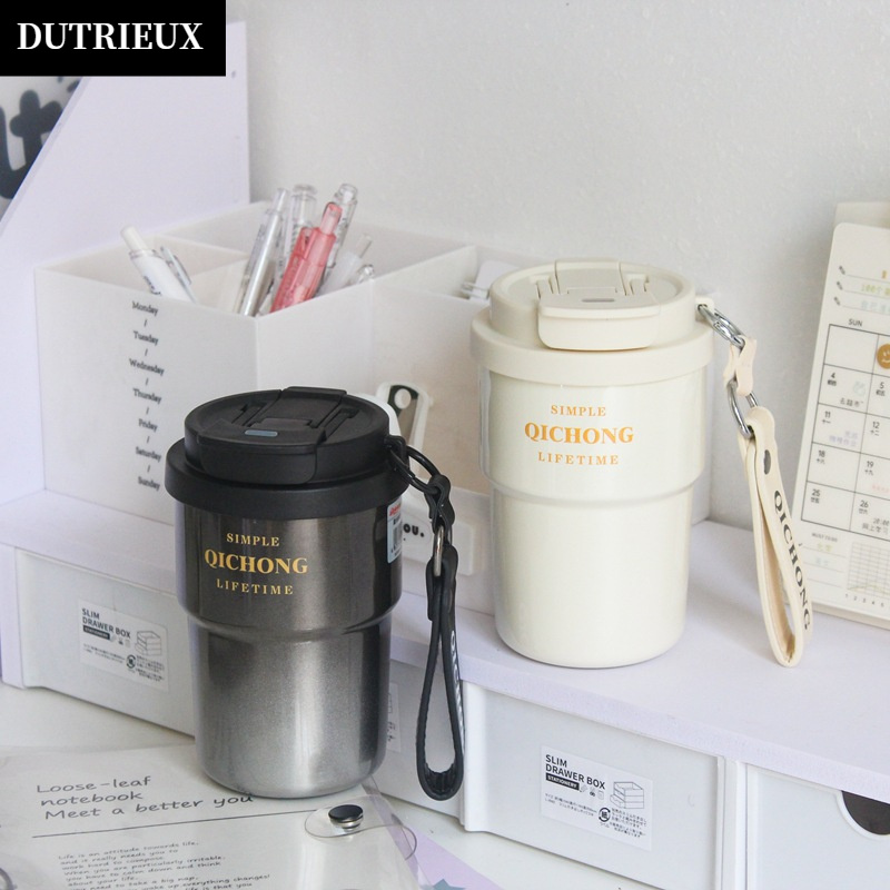 316不锈钢咖啡保温杯女生高颜值可乐水杯子男随行杯便携2025新款