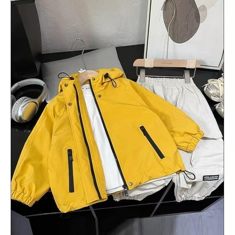 亲子装冲锋衣春秋季2025款一家三口母女装中大儿童冲锋衣风衣外套