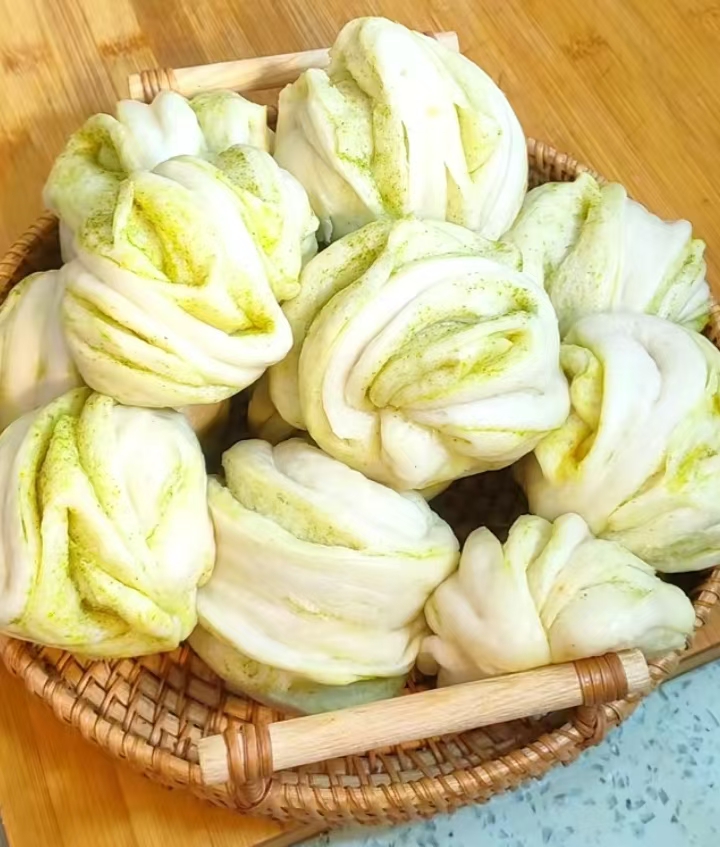 大西北平凉清真手工老面花卷馍
