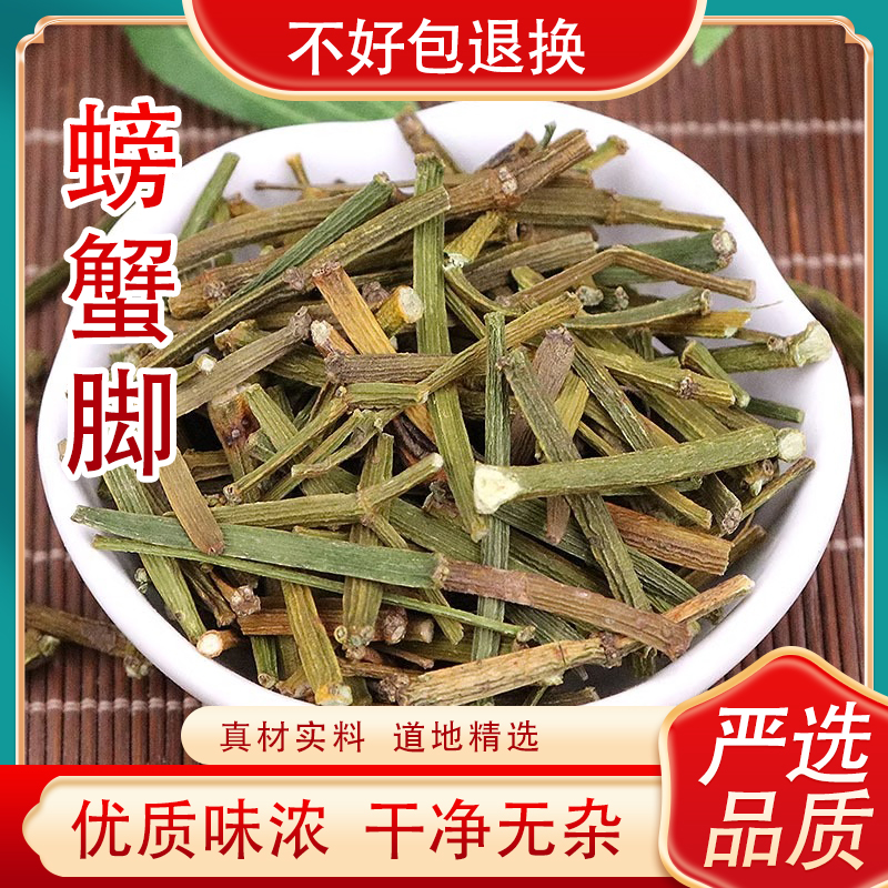 云南景迈山野生螃蟹脚500g-1000g正品螃蟹脚槲寄生螃蟹脚叶菜泡水