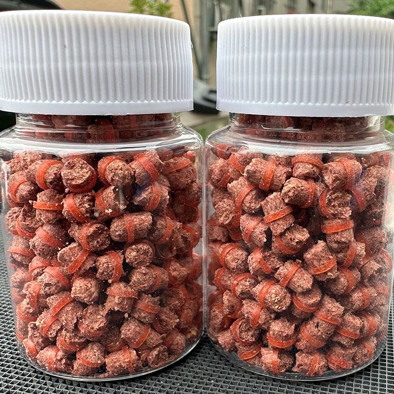 大石斑专用皮筋颗粒饵鱼饵石斑饵