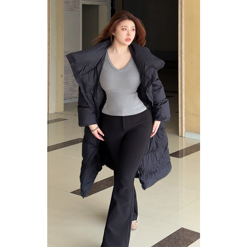 DMCC【魔鬼腰】万颂伊推荐会修容的V领作弊版上衣