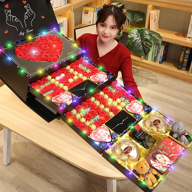 情人节520礼品礼盒送老婆女朋友闺蜜女生日礼物惊喜走心浪漫实用