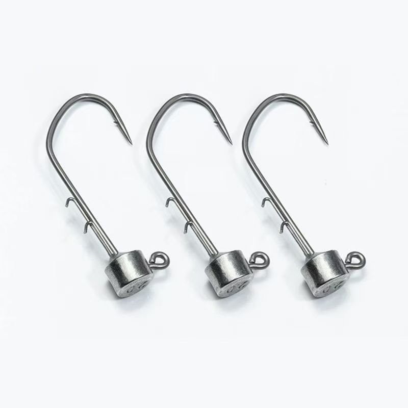 钨钢内德铅头钩3倍加强铁氟龙涂层黑坑专用搭配软饵作钓