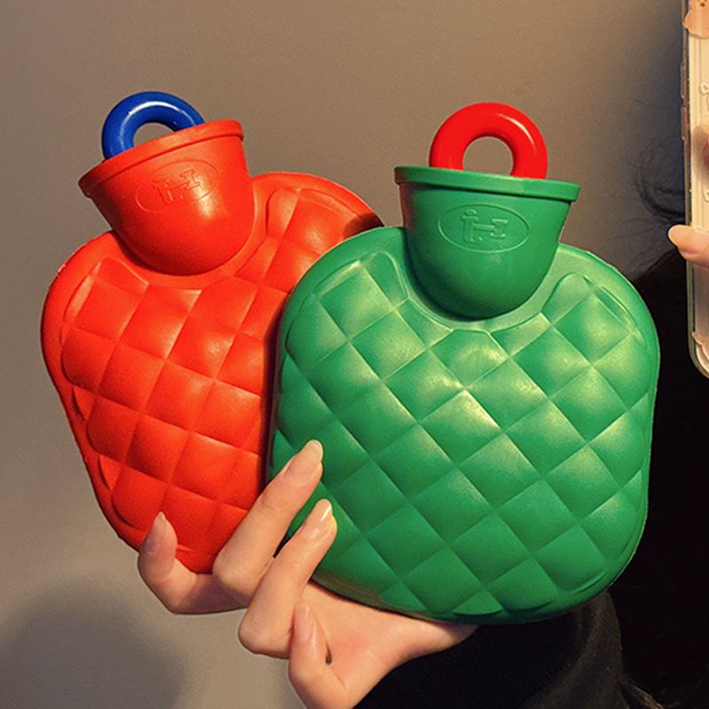 热水袋注水拆洗可爱暖手毛绒热敷冲水肚子暖水袋加厚防爆灌水