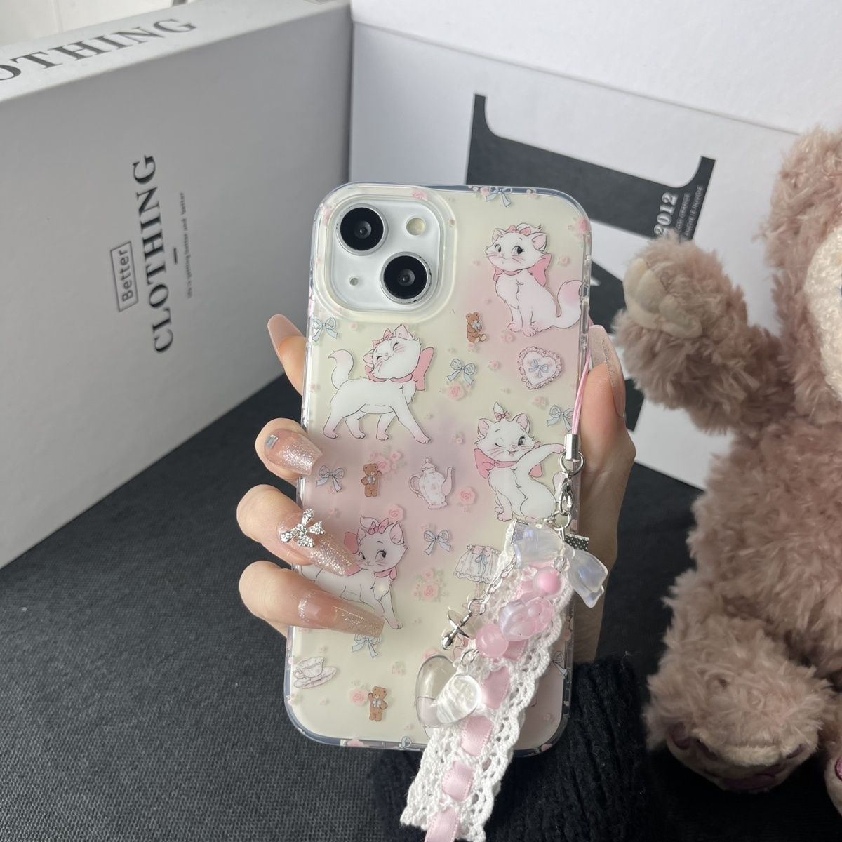 适用苹果15手机壳12/13/14ProMax卡通iPhone16/INS风15Plus网红xr