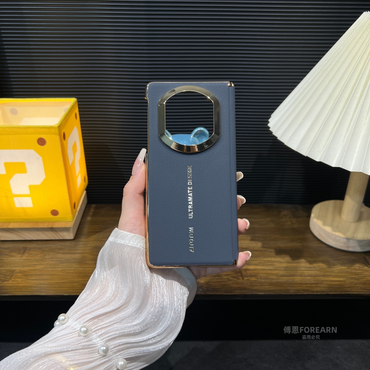 适用于华为matex7手机壳双中轴Mate X7折叠屏保护套真皮奢华防摔