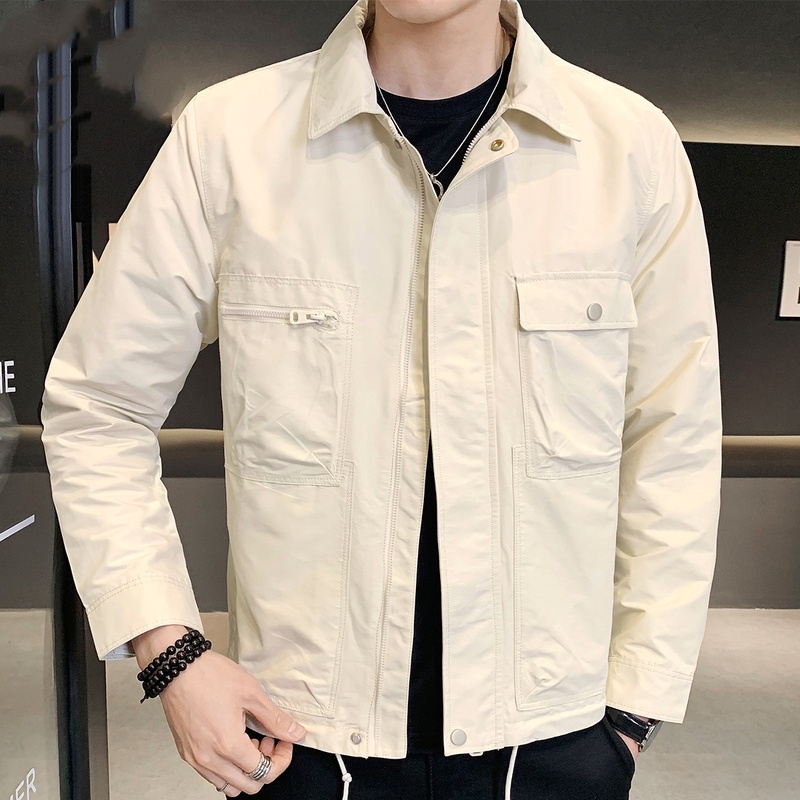 ECLONIAFON/埃卢涅芬夹克男士春秋季新款潮牌宽松休闲冲锋衣潮流