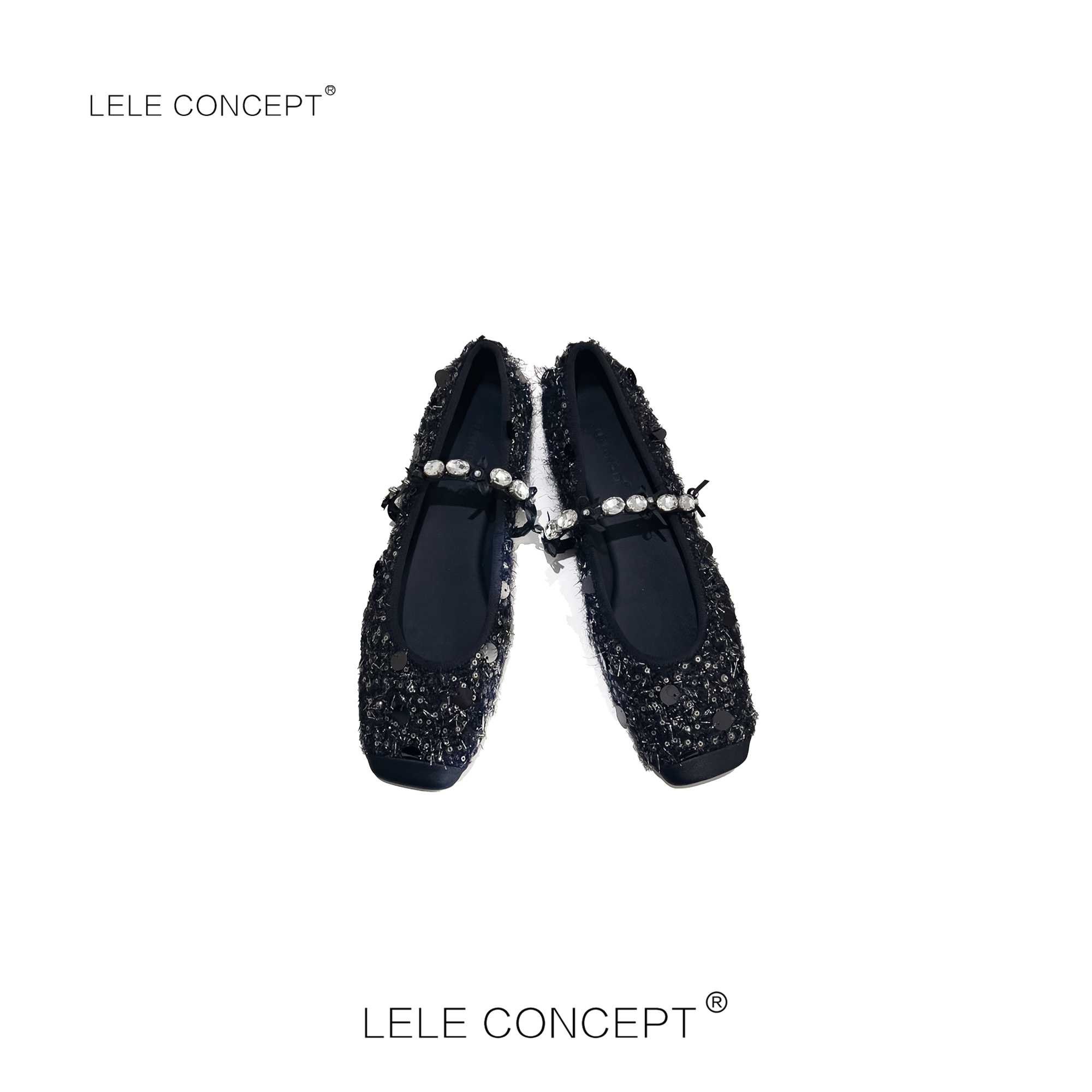 LELE CONCEPT | 【美超】时尚香香小珠片飘鞋UX25C0017W