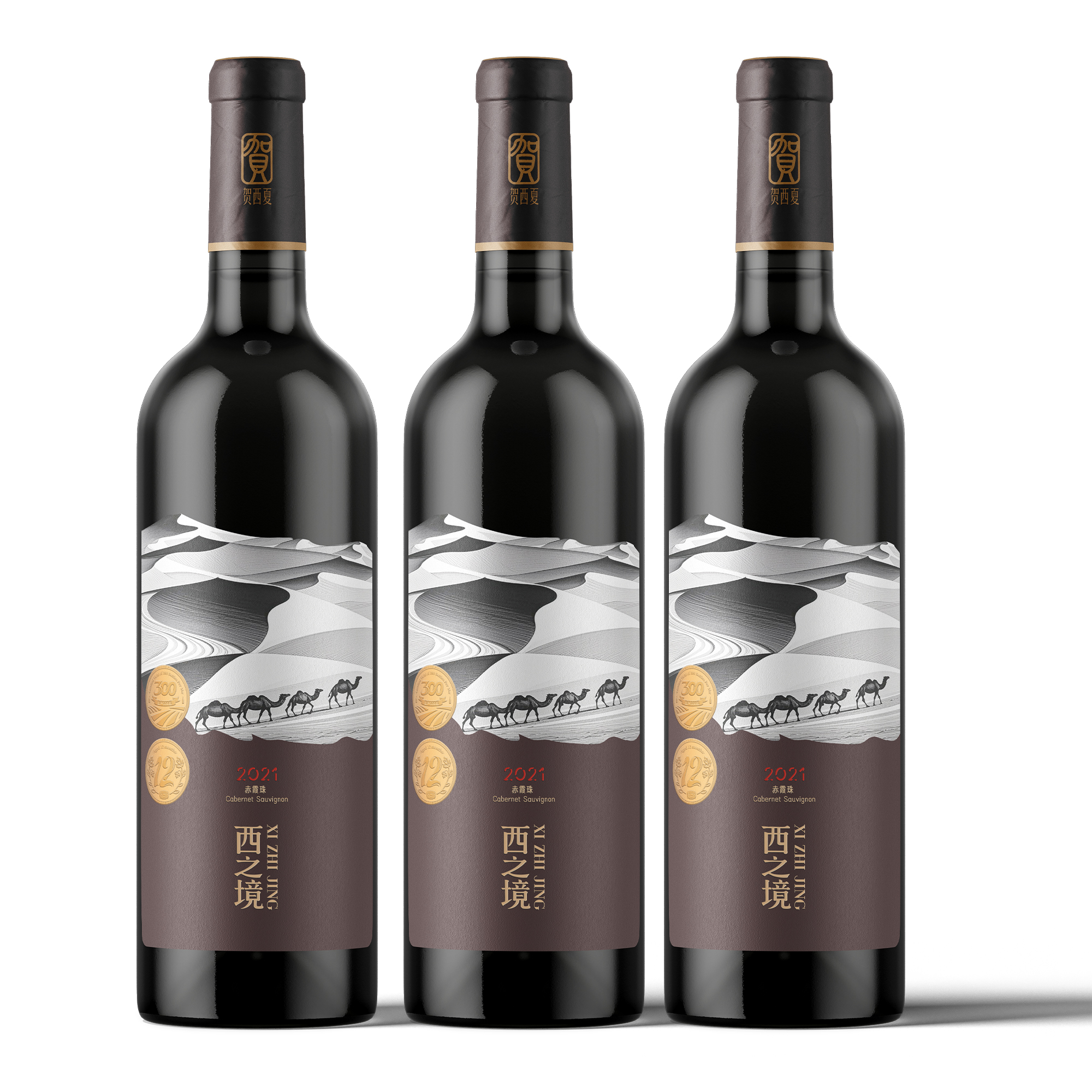 贺西夏【贺西夏·西之境珍藏级干红】 贺兰山风土凝练，尽显纯粹本真