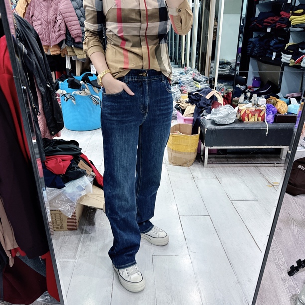 韩版迷死你小直筒高弹力优质牛仔裤7523品