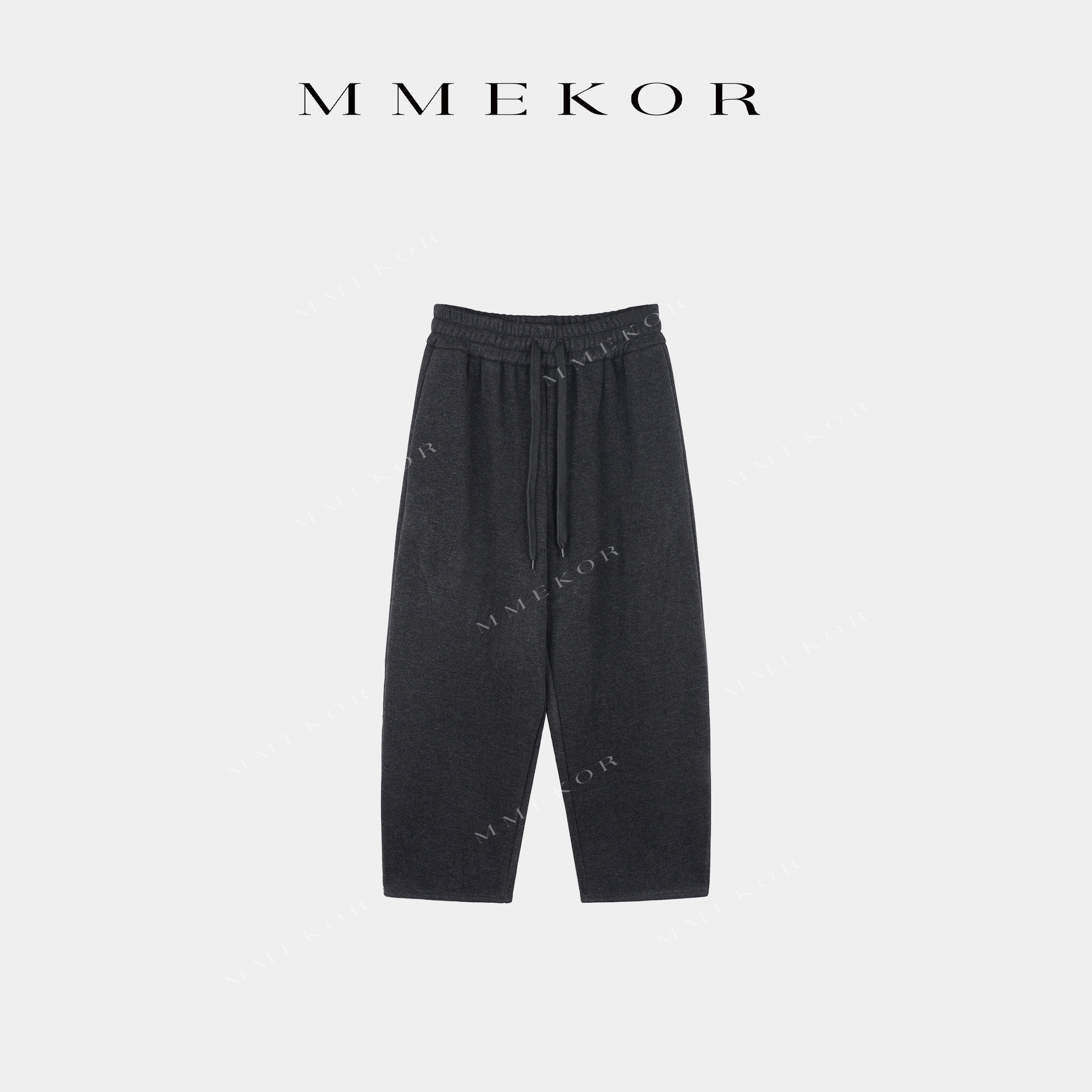 MMEKOR “奶奶裤” 2025新款秋款暗黑内啡肽加绒休闲裤 50233