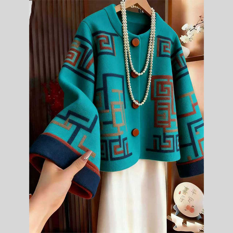 气质高级感巨好看小香风毛呢上衣外套女2026冬季新款今年流行爆款