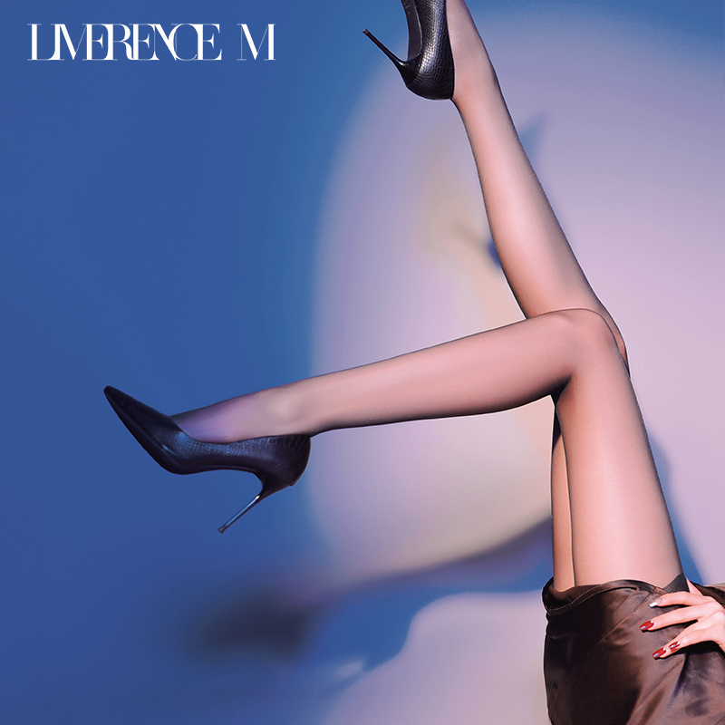 涞觅「001」超薄丝滑款春夏性感黑丝高腰无缝裆无痕打底连裤袜