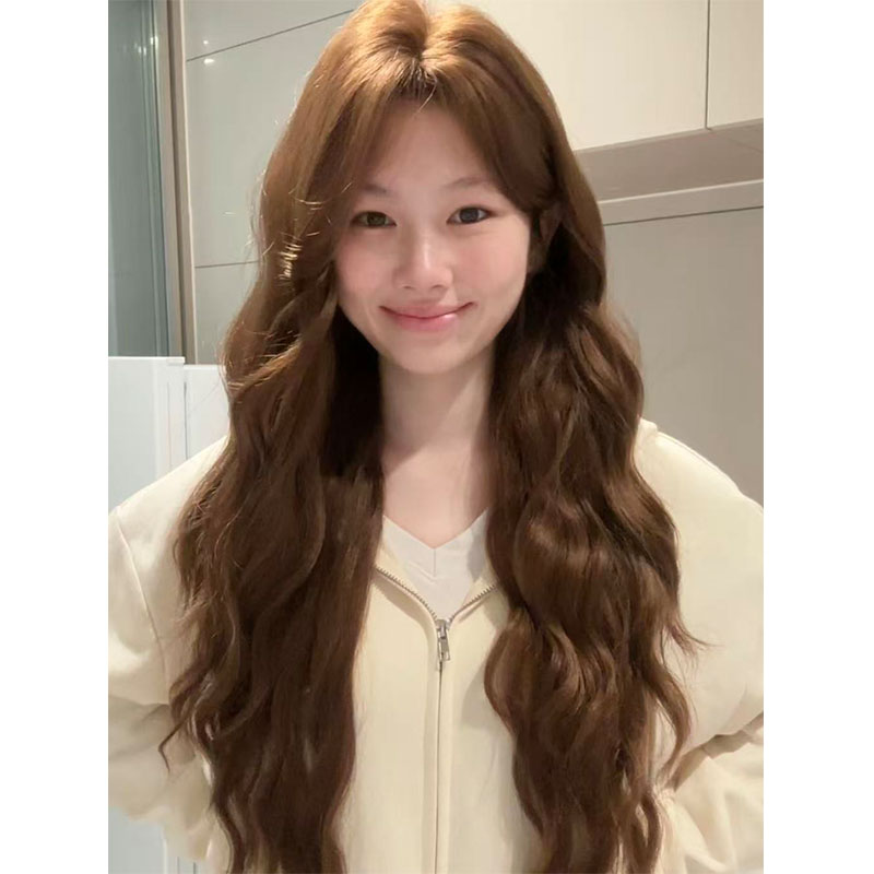 草莓洛可可【保镖小虾专属】假发女秋冬羊毛蛋蛋卷发仿真蓬松假发套