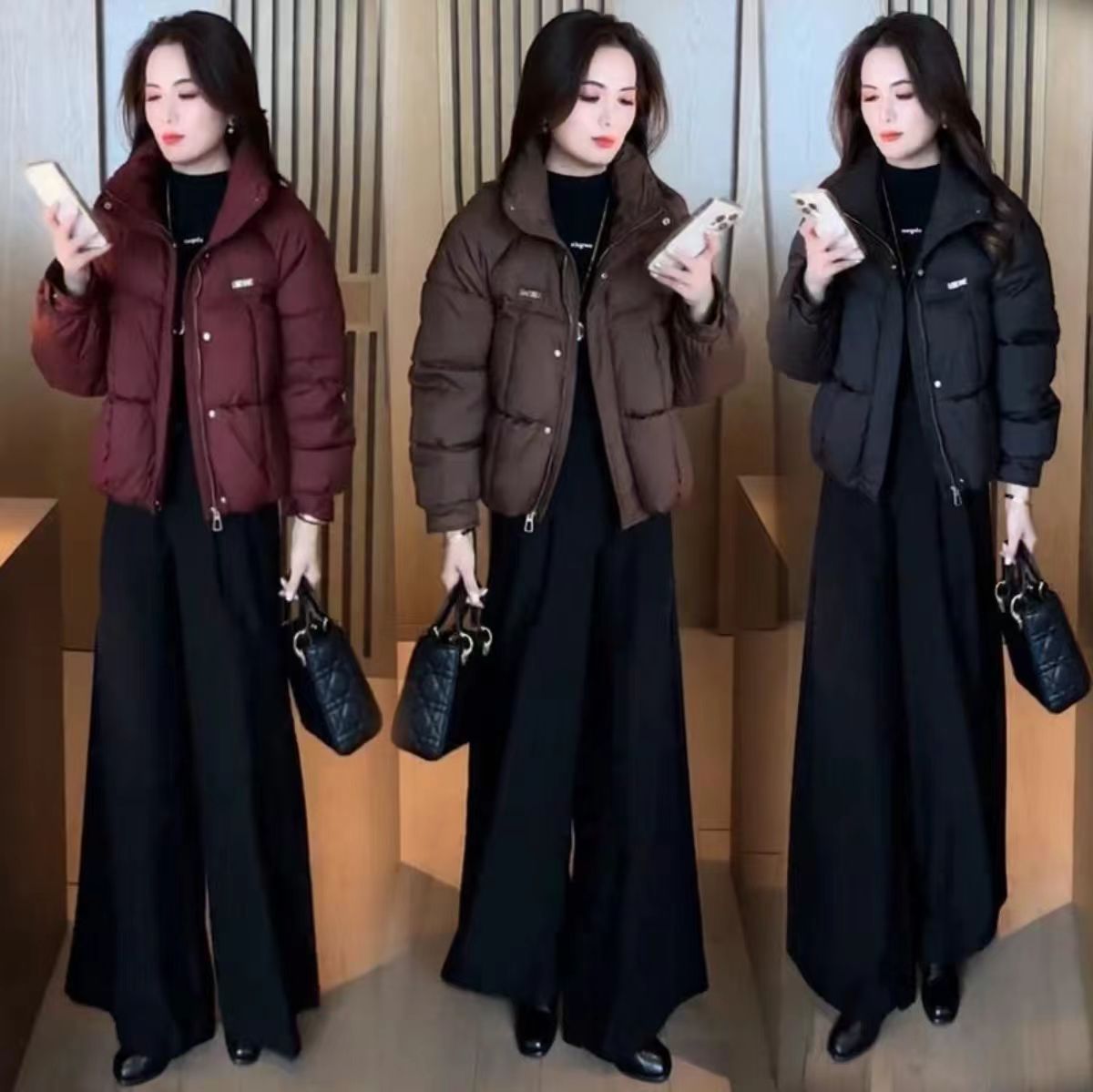 2025冬季新款加厚保暖棉衣棉服宽松显瘦小个子棉袄外套女式短款