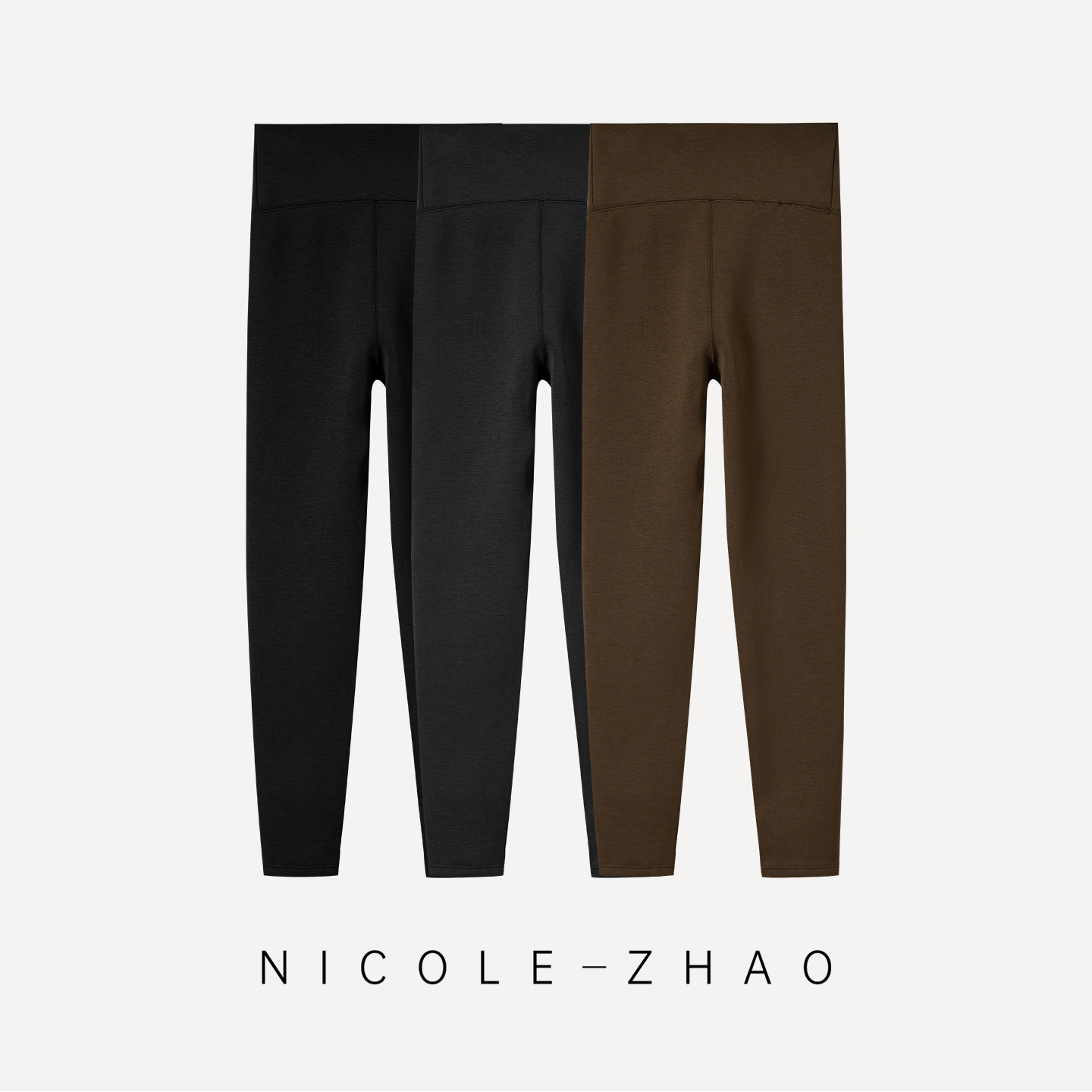 （预售）小暖炉【贵姐NICOLE】安第斯山羊绒保暖加绒瑜伽裤5TND014