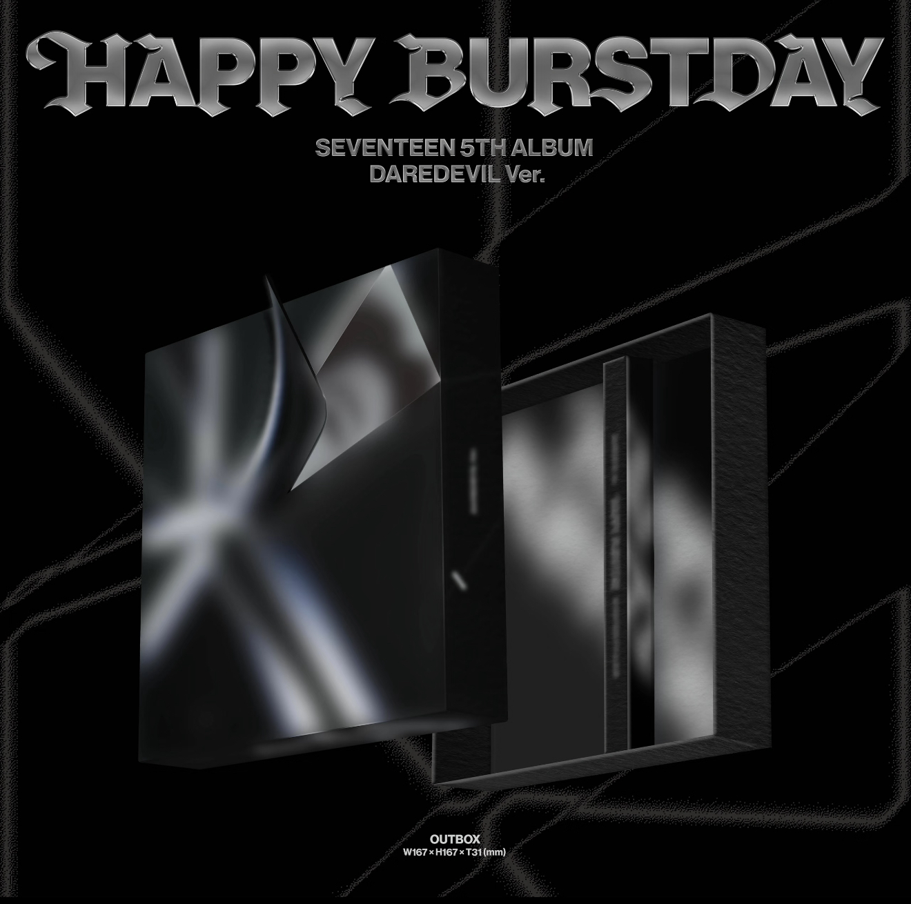 【现货包邮】SEVENTEEN正规五克拉盘HAPPY BURSTDAY全新不包出厂瑕
