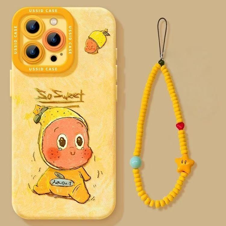 可爱星星人适用iPhone16Pro手机壳苹果15创意14新款13软胶12防摔