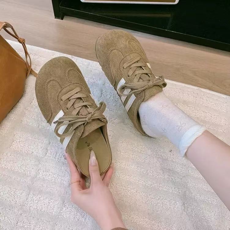 秋冬休闲款法式女新款百搭软底豆豆博肯鞋368