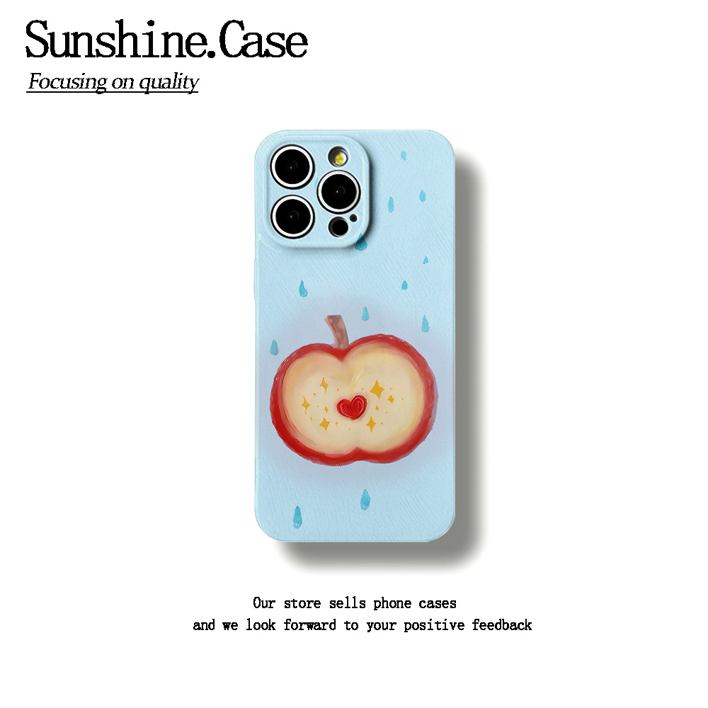 爱心苹果软壳适用苹果oppo华为vivo小米手机壳防摔全包ins