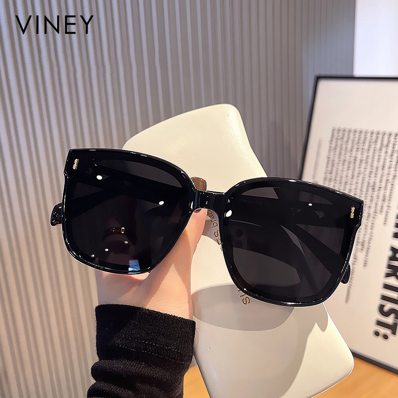 Viney太阳镜女网红时尚户外防紫外线遮阳镜高档大框显瘦防晒墨镜