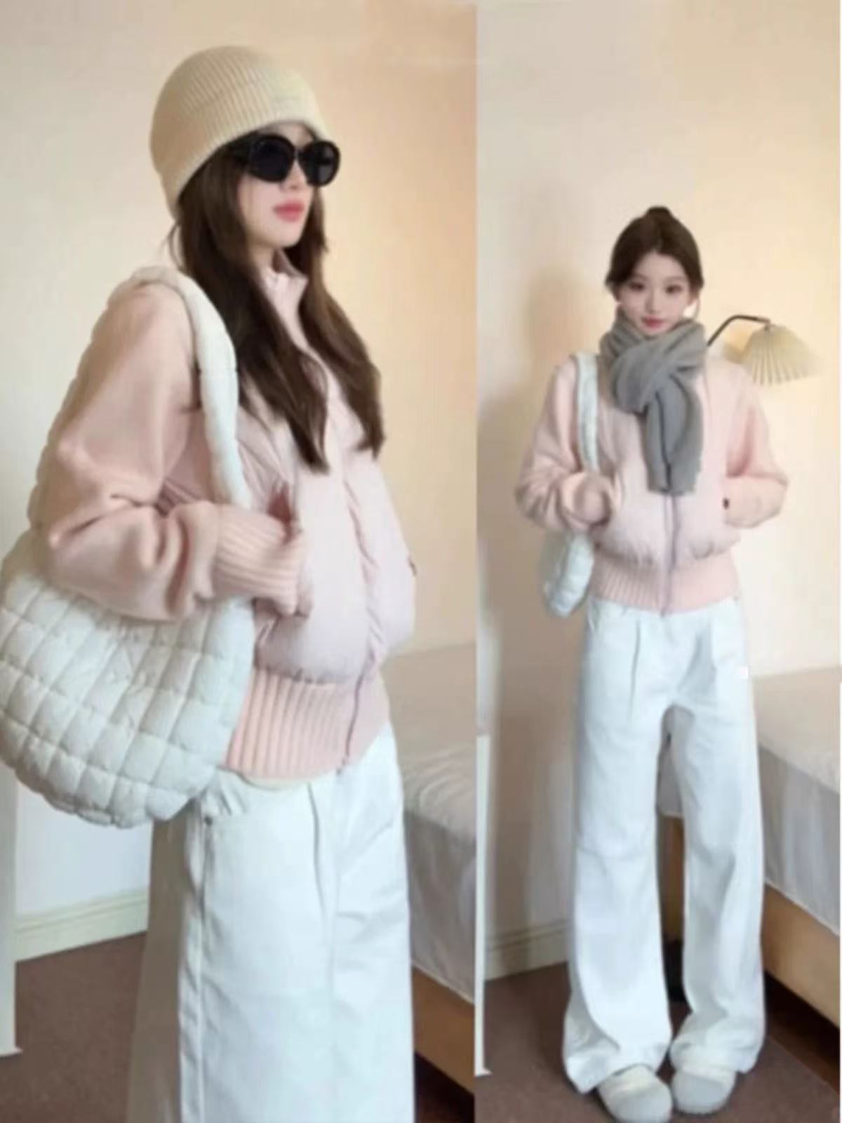 短款轻薄时尚2025新款棉服常规时尚长袖拉链宽松小个子