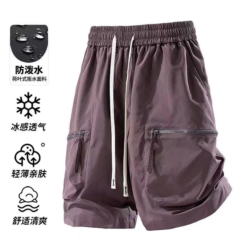 2532七型男女同款短裤2025夏季新款时尚休闲情侣工装大口袋短裤