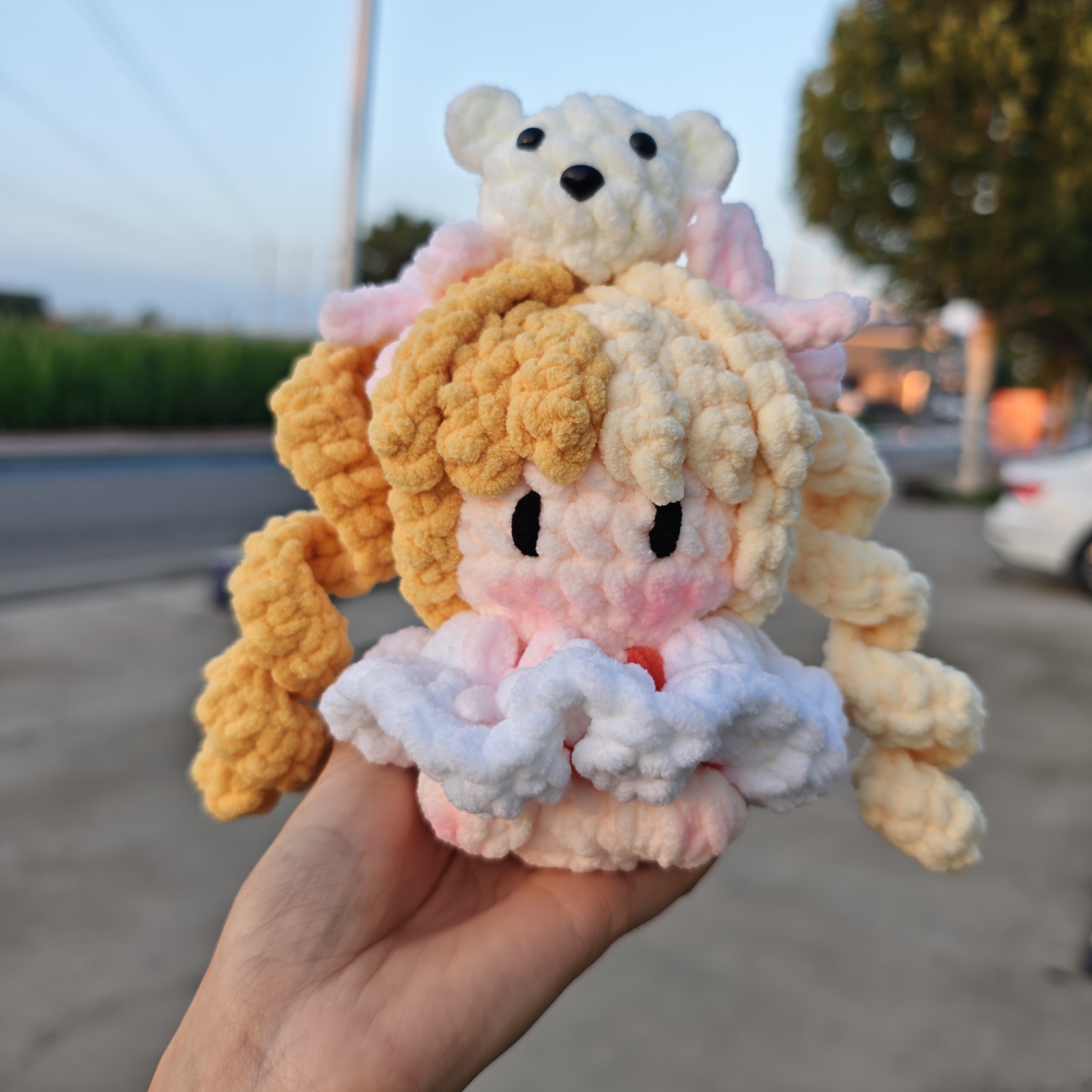 成品 醒狮一珩明星周边同款 纯手工毛线编织明星周边创意礼物