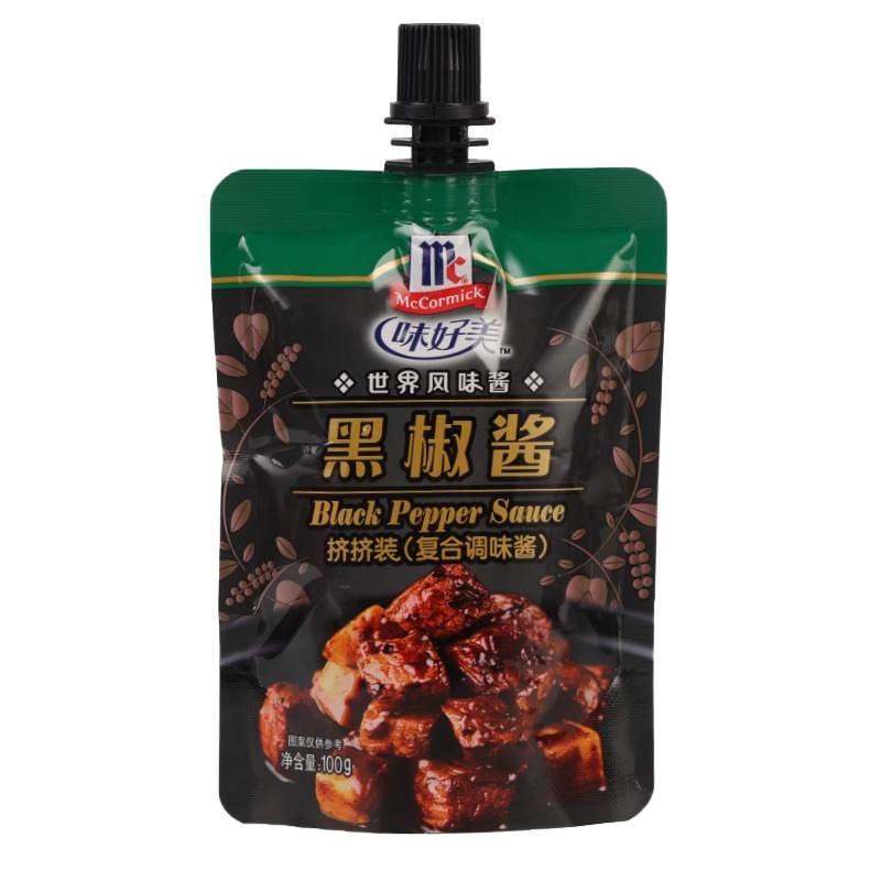 正宗味好美黑椒牛排腌料烤肉牛排黑椒腌料鲜嫩多汁黑胡椒调味料