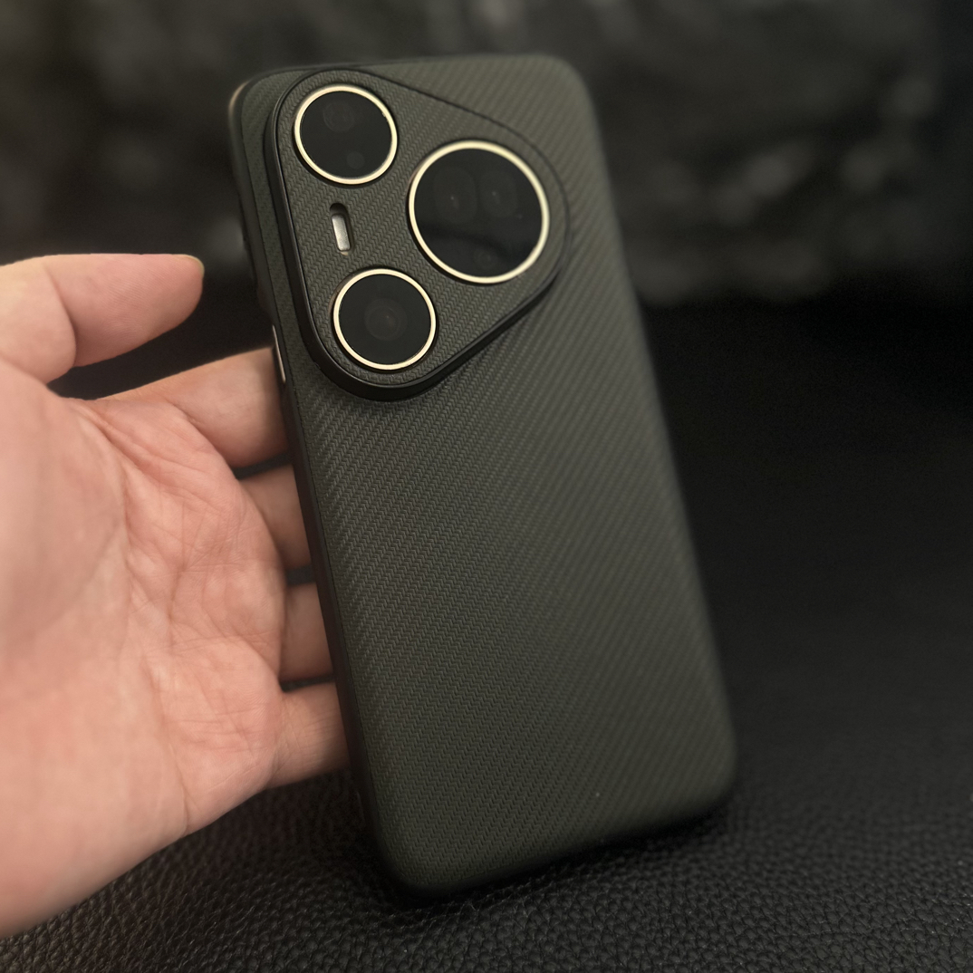 【细碳纤维纹绿】适用华为Mate80苹果16小米17ProMax手机壳VIVOX300