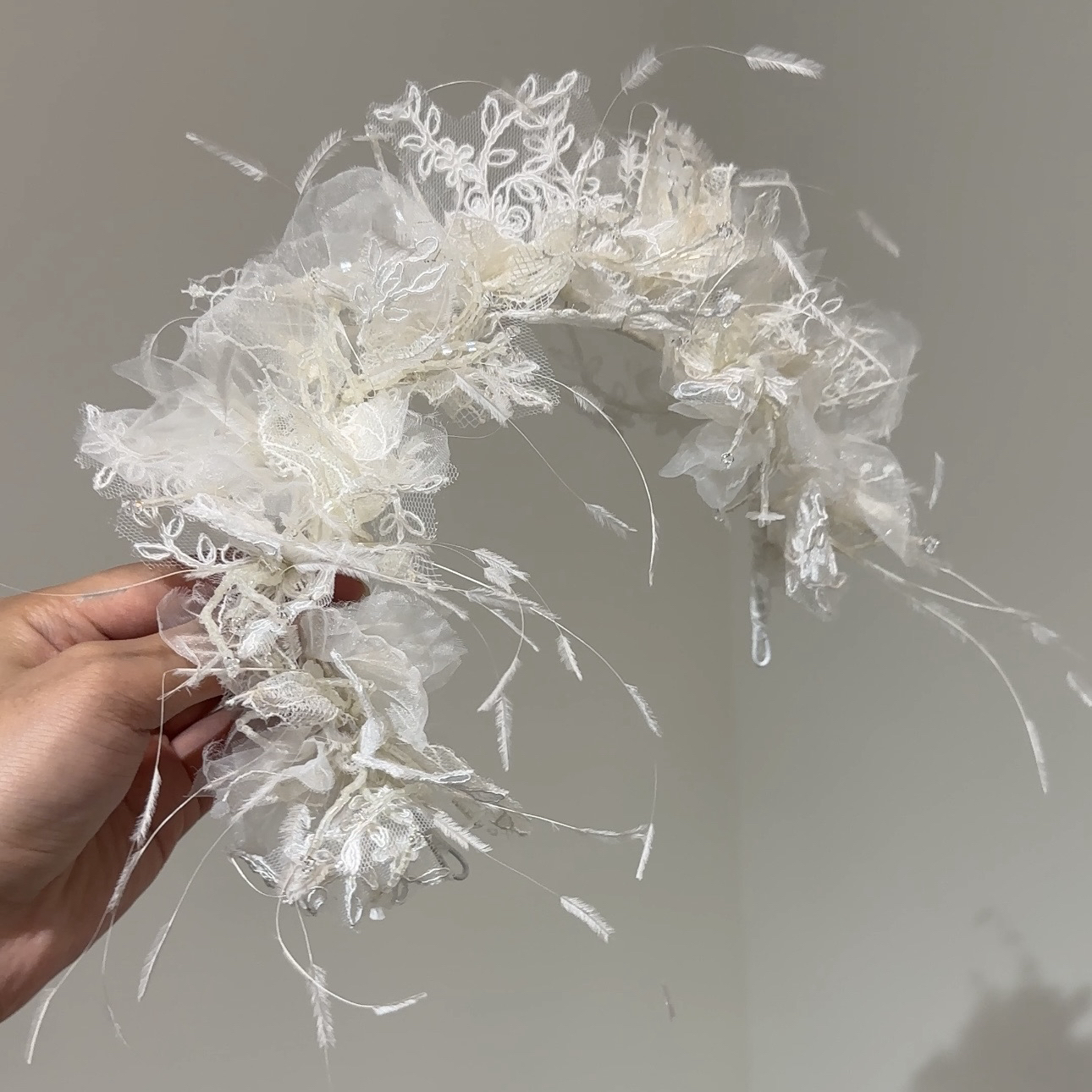 T7183发饰复古蕾丝发箍