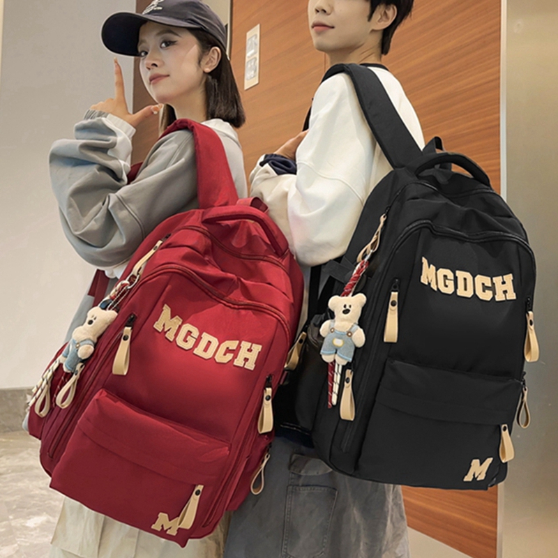 2025新款书包女初中生小学生超大容量推荐减负双肩包书包双肩包