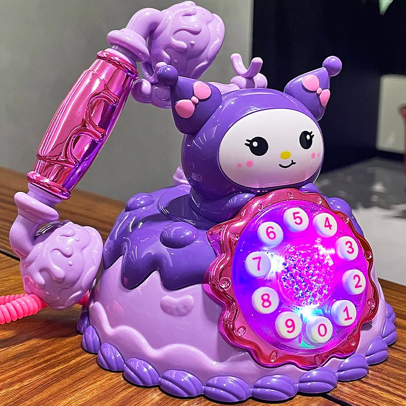 儿童仿真电话机灯光音乐宝宝6-12个月早教益智3周岁4益智脑力开发