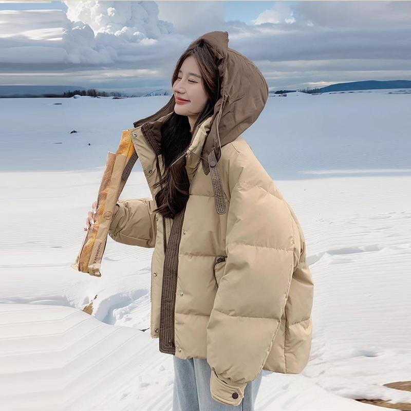 SHALLDOER【静奢时光】洋气面包服棉服女季2026冬小个子时尚厚外套