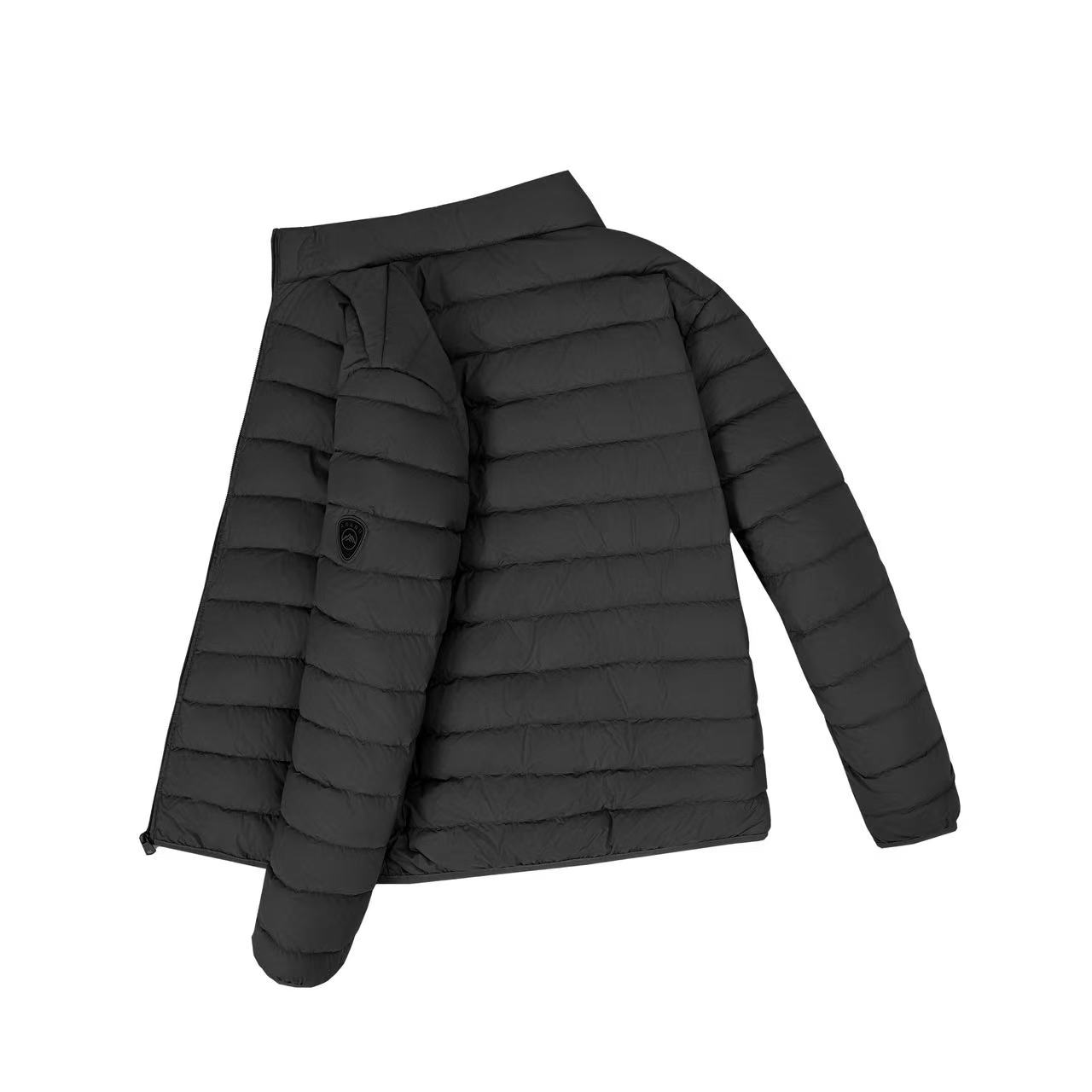 亚兰奴2025年男款白鸭绒羽绒服轻薄款男款立领轻便保暖