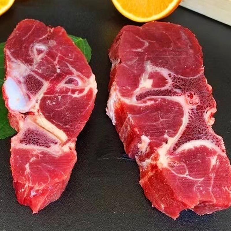 【脖骨5斤ys】 新鲜牛脖骨原切牛蝎子脊骨鲜冻发货 10~15片