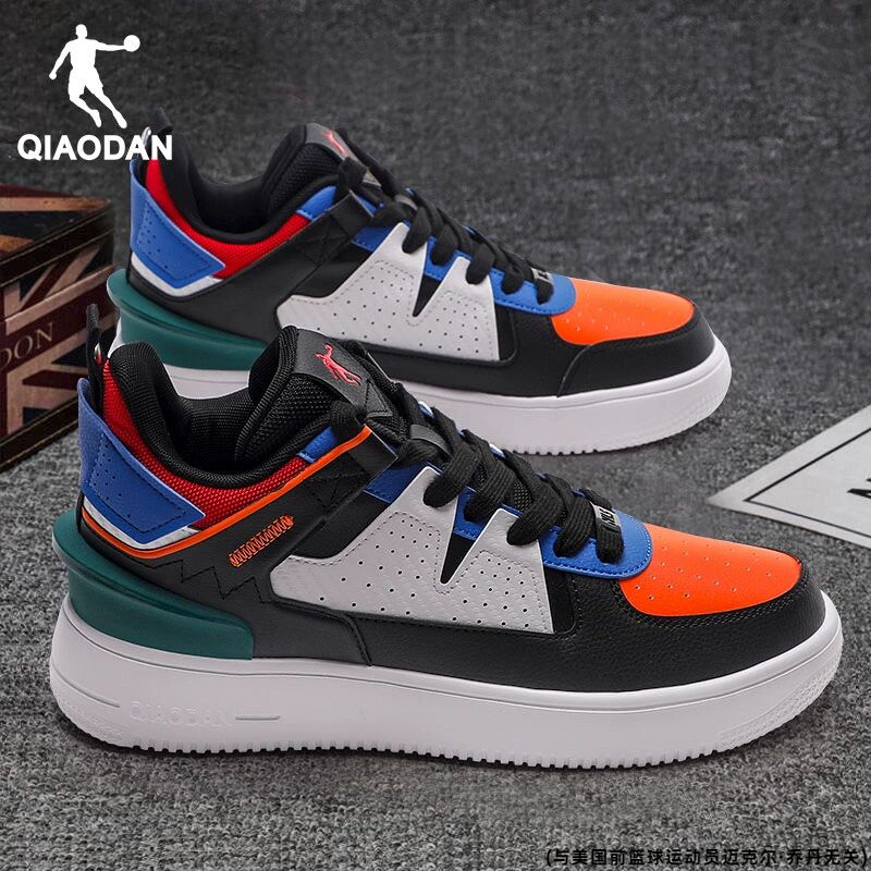 乔丹板鞋男鞋冬季2025新款官方正品休闲鞋子高帮厚底增高运动鞋