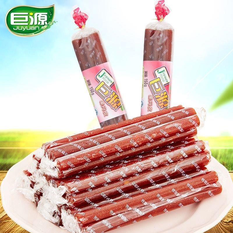 巨源老式果丹皮山楂卷后记忆小零食山楂条