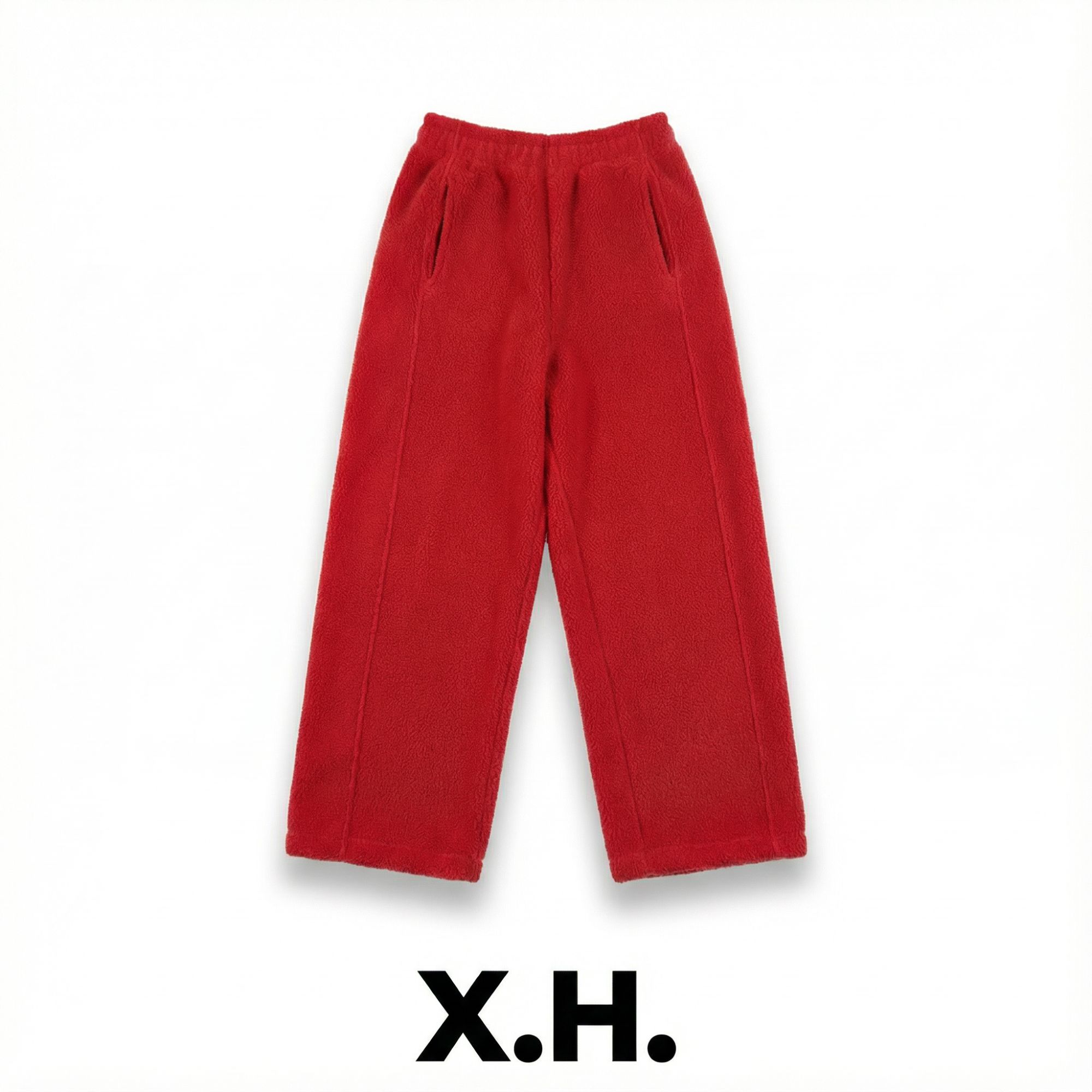 【刘小黑】25冬季收官加厚摇粒绒（裤脚可抽绳）宽松保暖卫裤