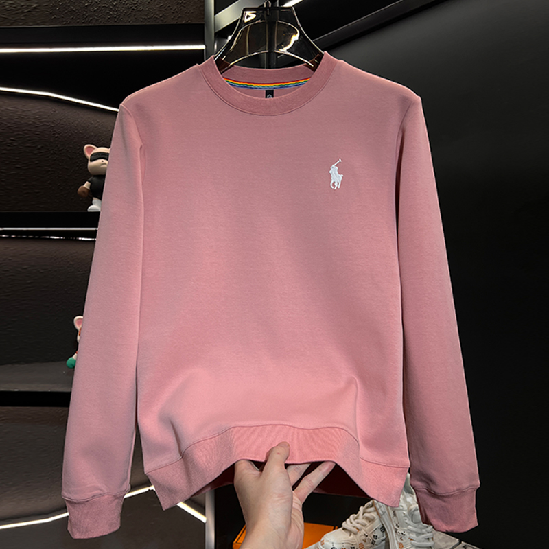 KANMALENLY/肯梅灵列欧货男士圆领卫衣秋冬时尚长袖打底衫休闲T恤