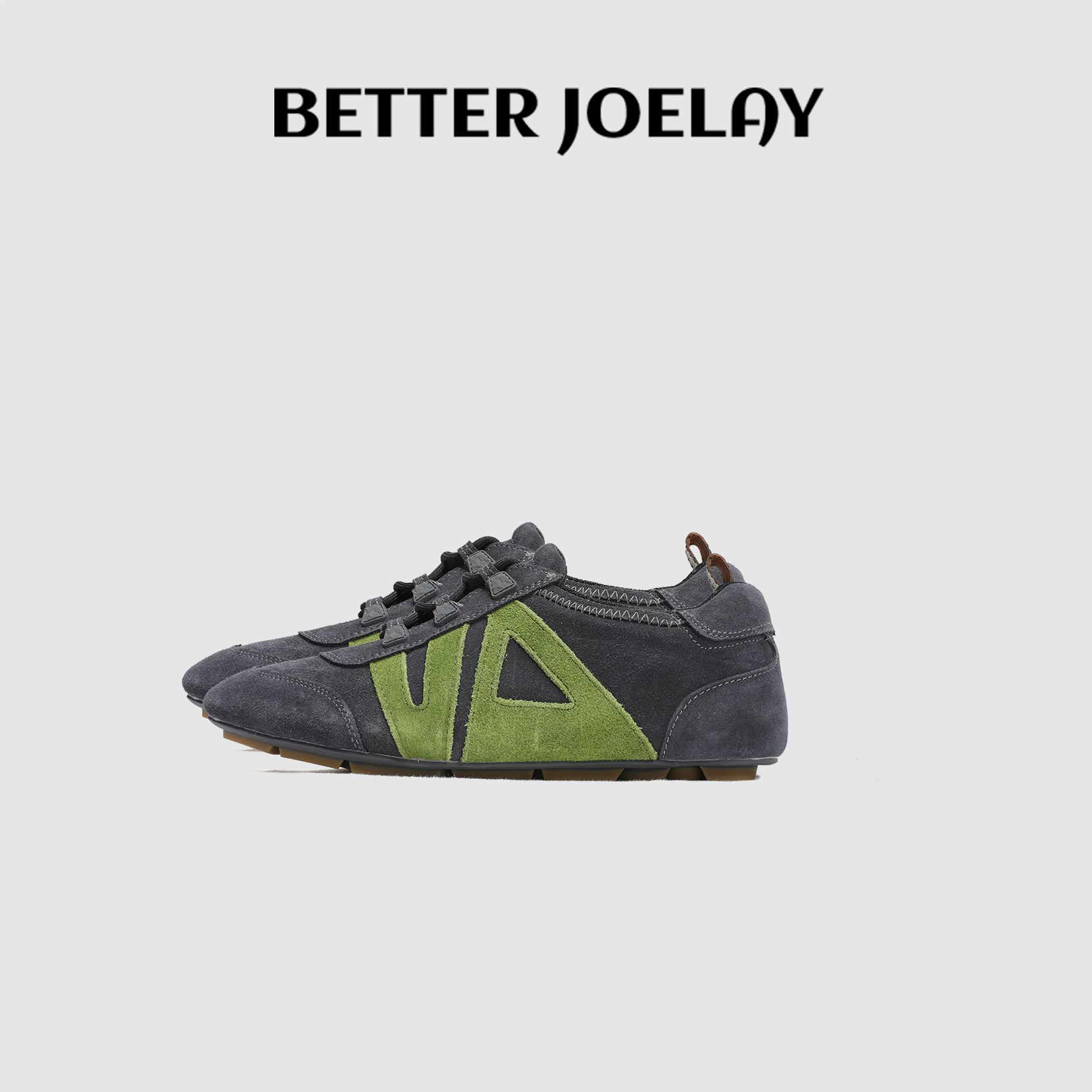BETTER JOELAY -【撞色轻踏】休闲复古休闲低帮平底鞋百搭时尚Z6940