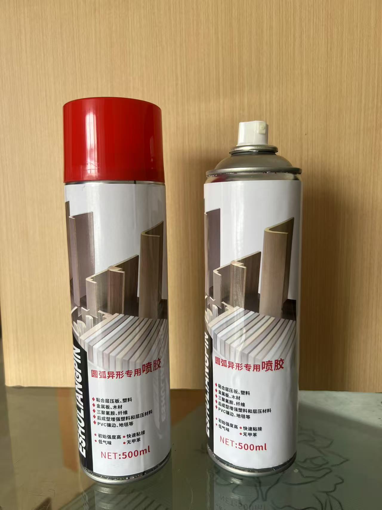免漆板圆弧喷胶 微发泡手工圆弧胶 速粘胶 圆弧异形专用