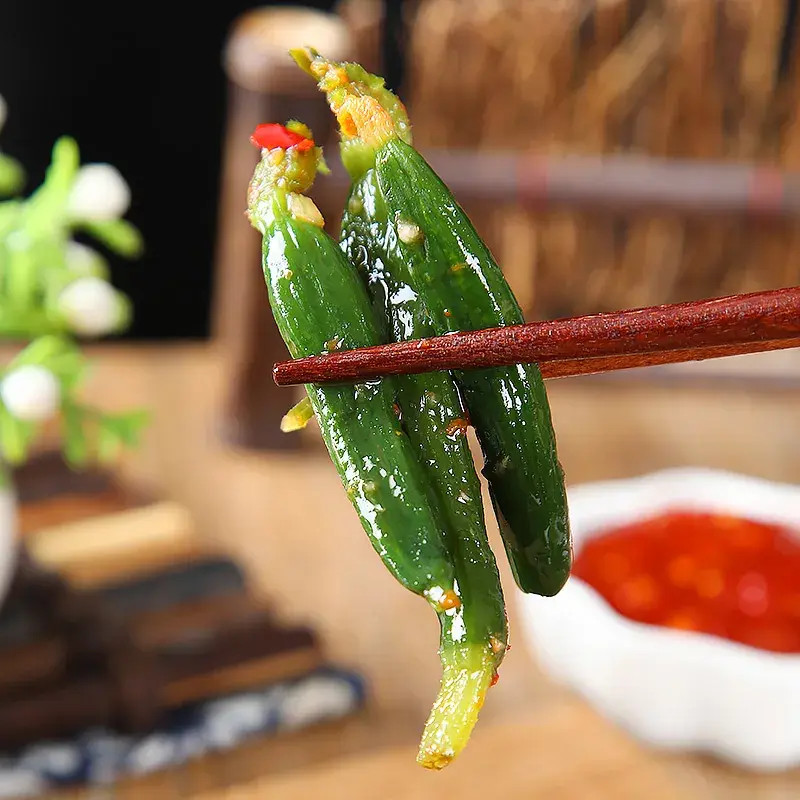 【正宗下饭菜】东北特色小黄瓜咸菜五香咸口下饭菜开袋即食腌制泡菜