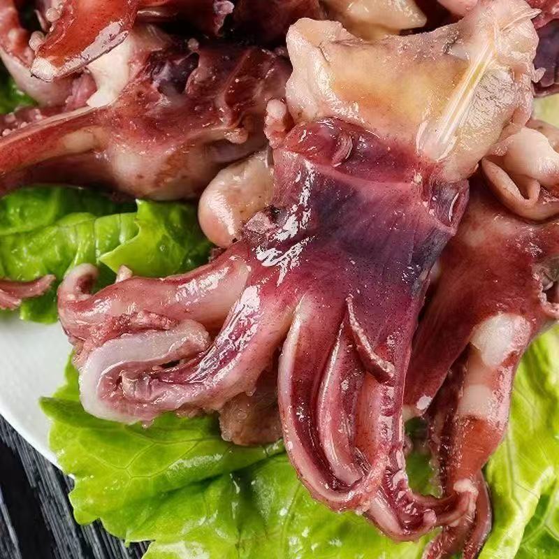 净重发货 新鲜脆口小鱿鱼爪鱿鱼须  迷你小八爪 速冻海鲜 1包1斤