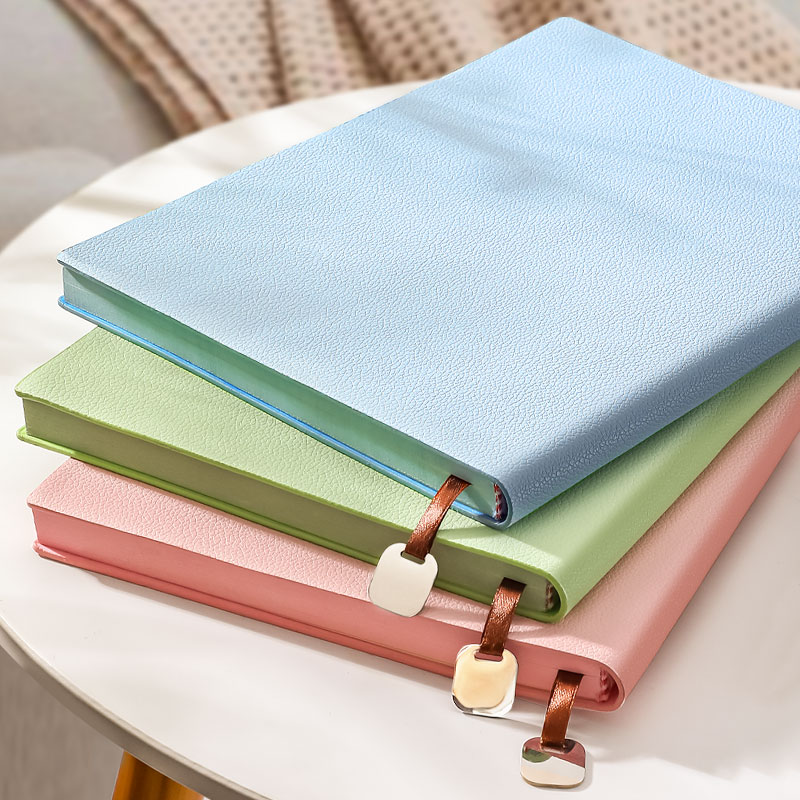 高颜值笔记本本子加大B5考研记事本A5软皮日记本ins学习用品文具