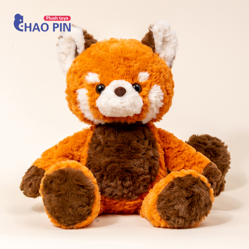 会跑的小熊猫玩偶跑跑浣熊公仔毛绒玩具布娃娃儿童生日礼物送女生